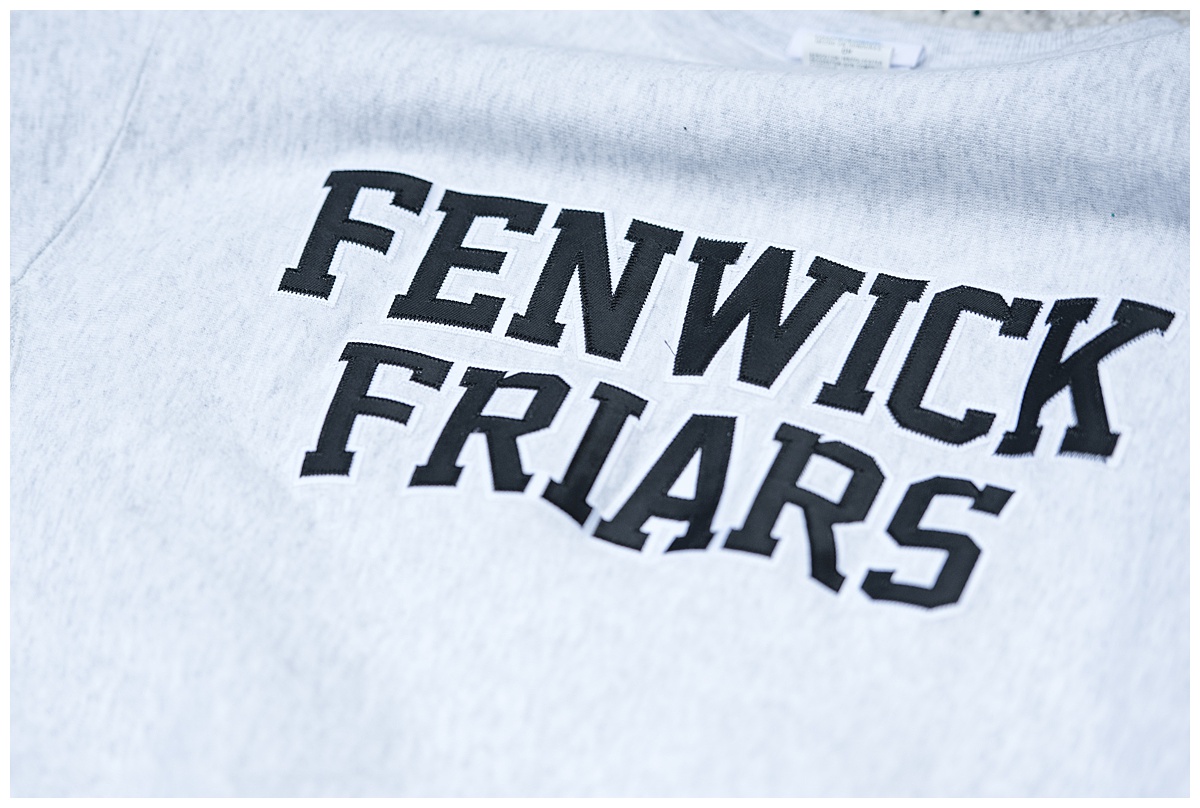 Fenwick Friars softball sweatshirt