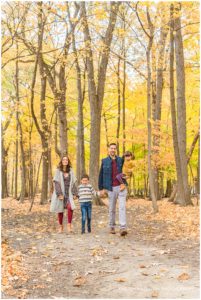 Family portraits in Thatcher Woods, River Forest, IL