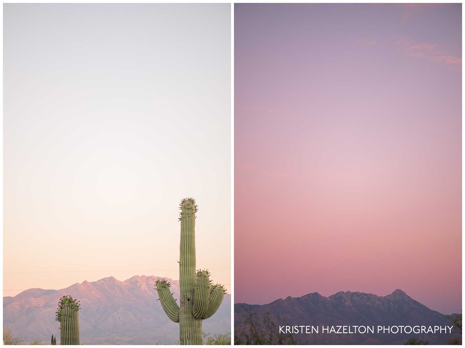 Sunset in Tucson, AZ